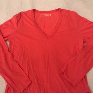 J Crew V Neck T-Shirt Size M